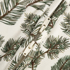 Milkbarn Organic Cotton Zipper Footed Romper | Pine