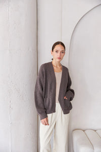 It Is Well L.A. Easy Cardigan - Soil