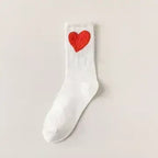 Yaya's Luxe Wholesale - Women's Socks with Hearts: Blue