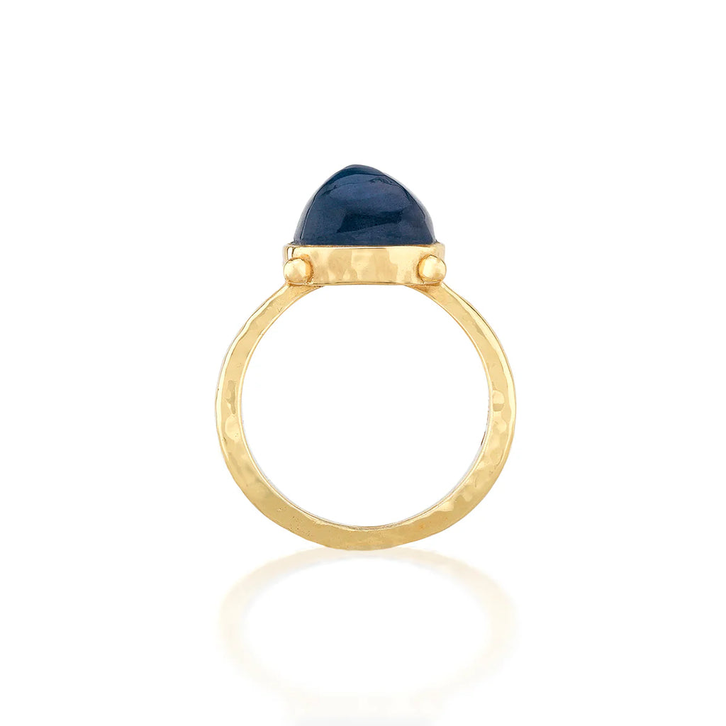 Capucine De Wulf Mystic Eye Gem Ring - Blue Labradorite