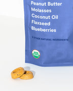 Wild One Organic Vegan Baked Dog Treats - PB & J