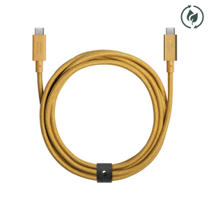 Native Union Paris - Belt Cable Pro 240W (USB-C to USB-C): Kraft