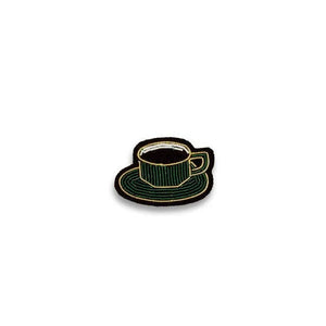 Macon & Lesquoy - Brooch - Cup of Coffee