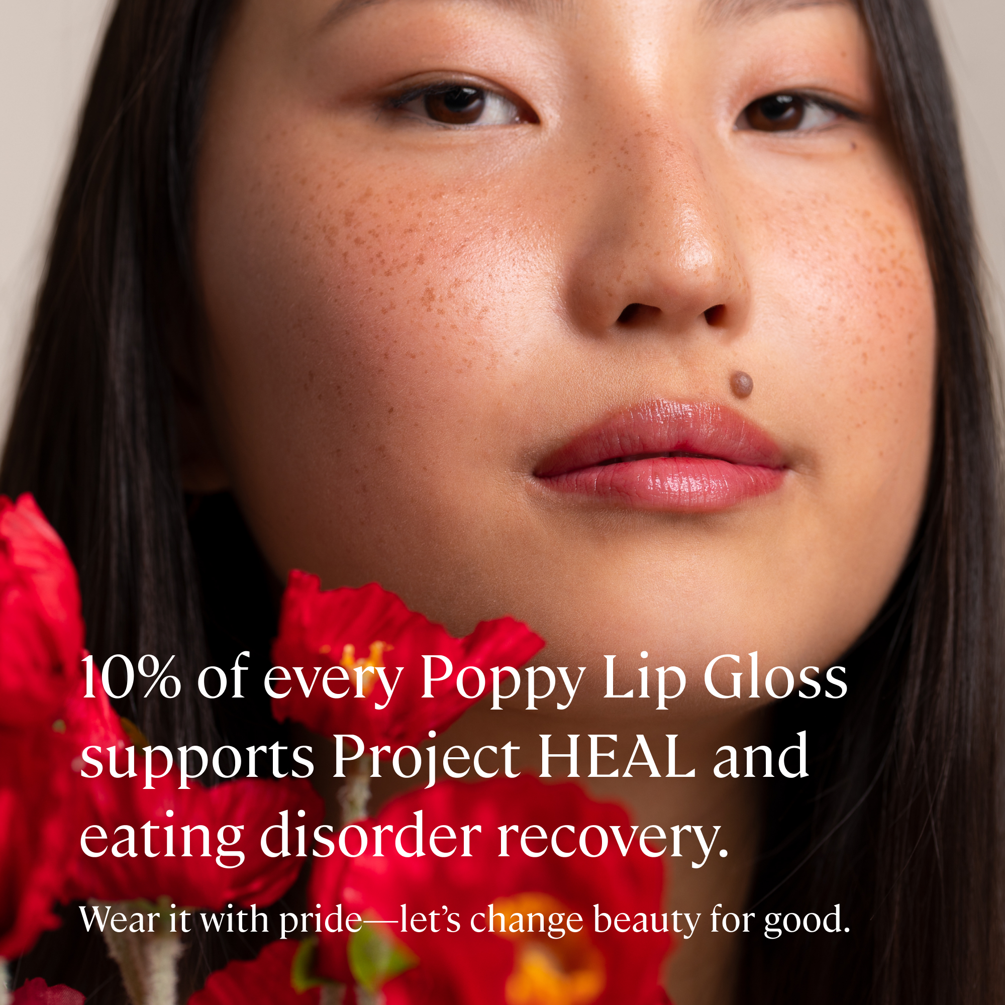 Minori - Lip Gloss — Poppy (Red + Vegan) New!