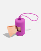 Wild One - Poop Bag Carrier Dispenser for Pets & Dogs - Orchid