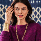Capucine De Wulf Cleopatra Classic Small Hoop Earrings - Gold