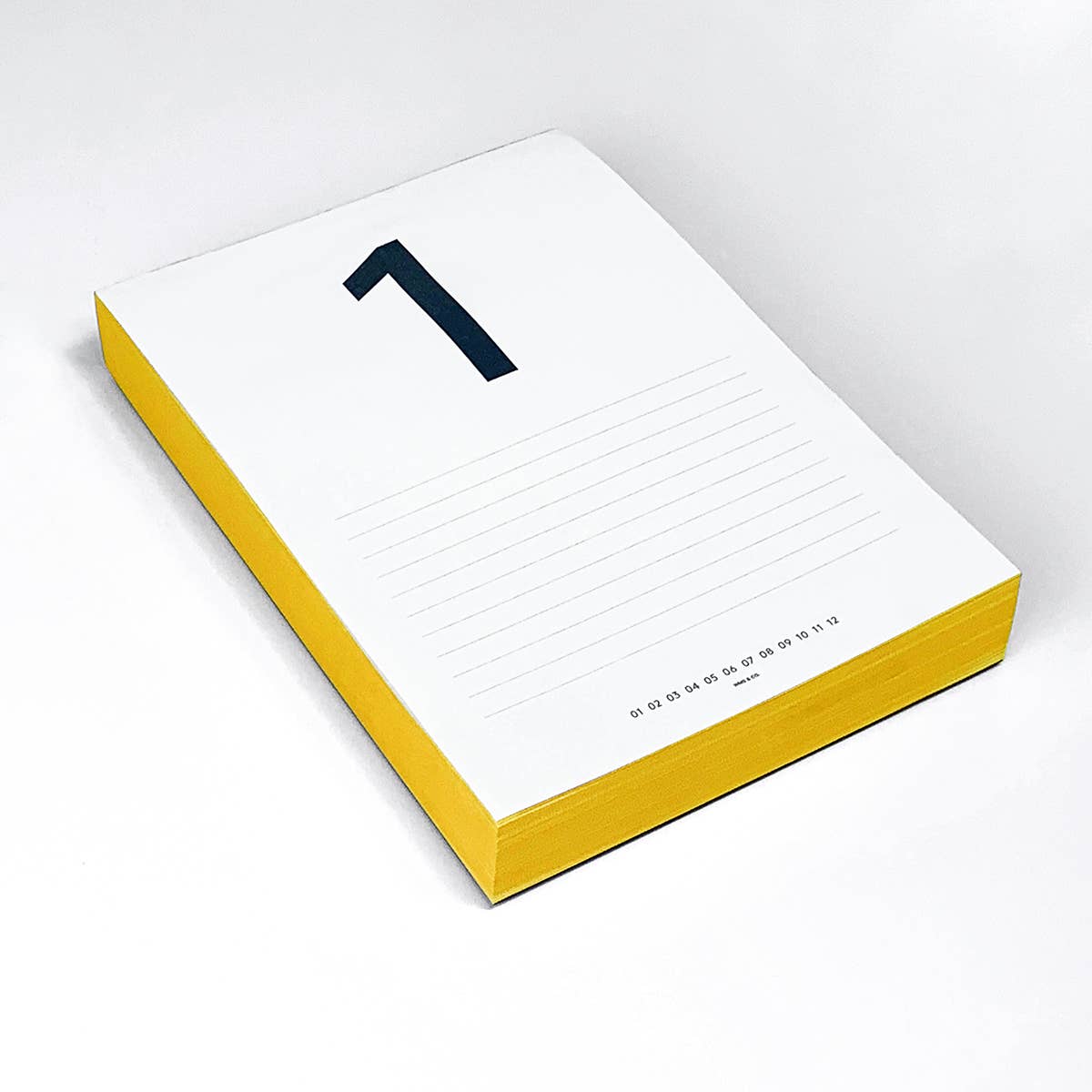 Wms&Co. Daily Calendar Pad: Blush