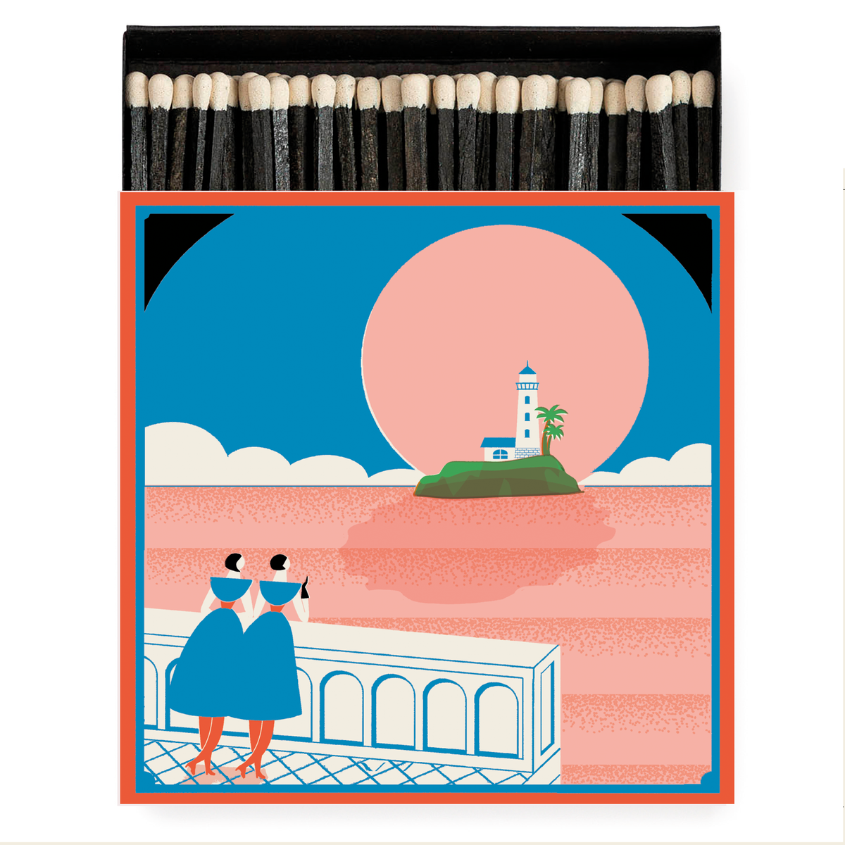 Archivist Keepsake Matchbox - Lighthouse View