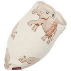 Milkbarn Bamboo Three-Layer Kerchief Bib | Tutu Elephant