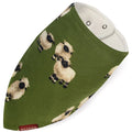 Milkbarn Bamboo Three-Layer Kerchief Bib | Valais Sheep