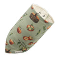 Milkbarn Organic Cotton Three-Layer Kerchief Bib | Apple Orchard