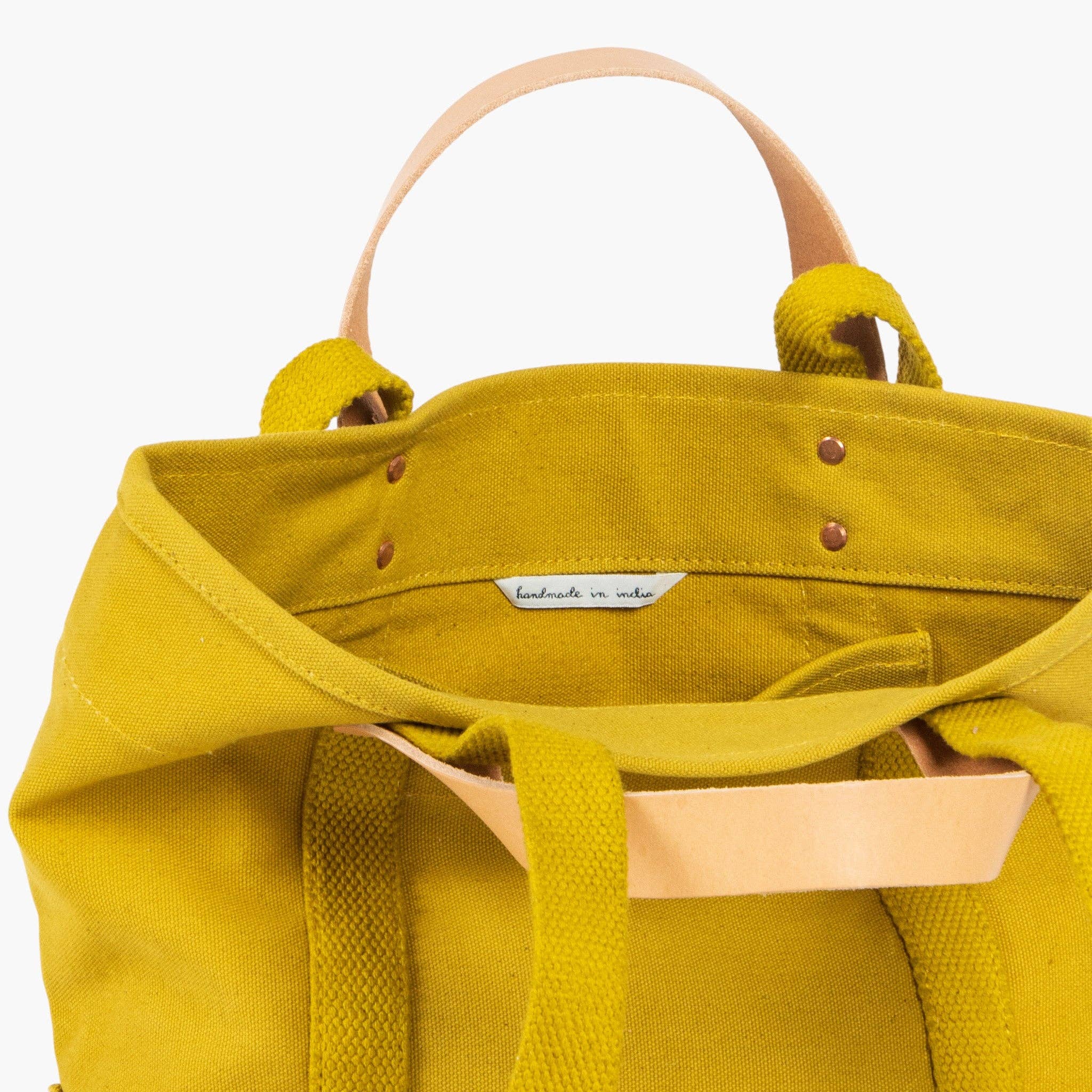 IMMODEST COTTON - Lunch Tote | Chartreuse
