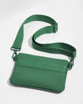 Wild One - Recycled Knit Eco Cross Body Treat Pouch: Spruce