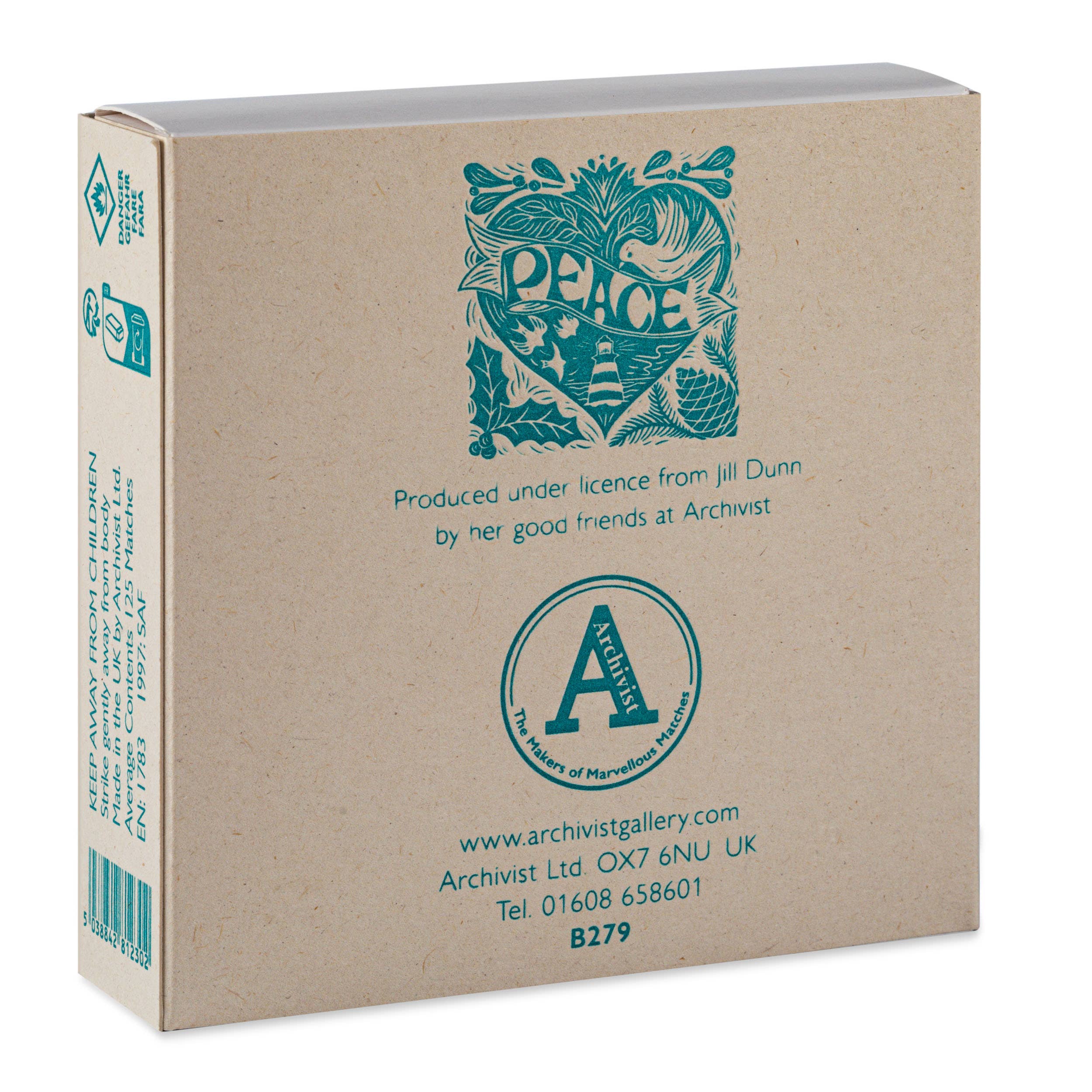 Archivist Gallery -  Christmas Peace | Square - Christmas Safety Matches🎄