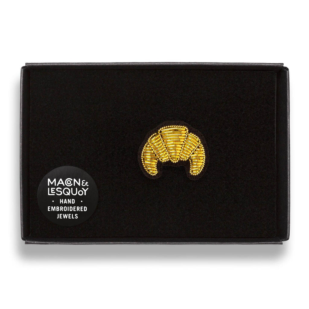 Macon & Lesquoy - Brooch - French Croissant