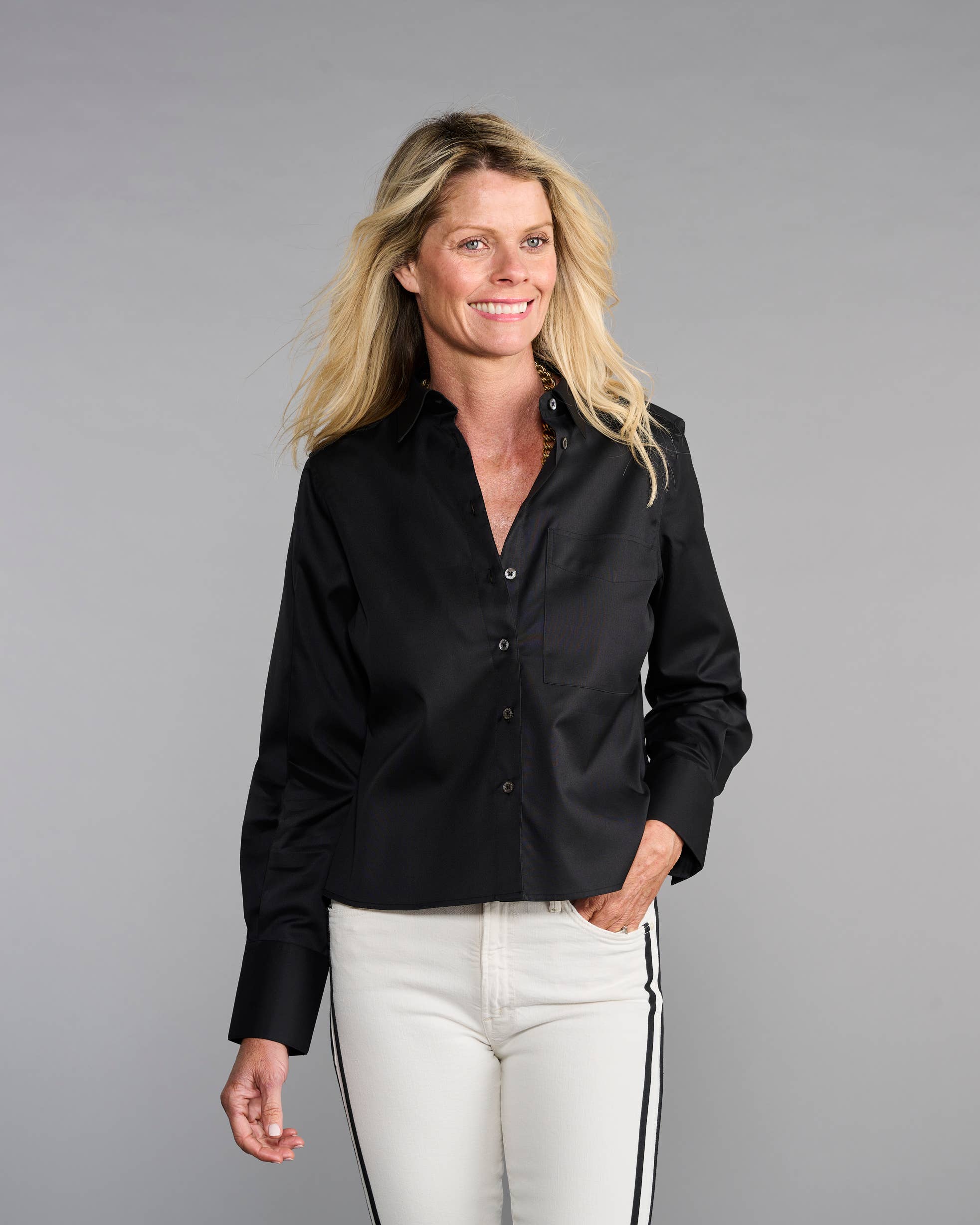 Claridge + King - The Crop in Pitch-Black: XL