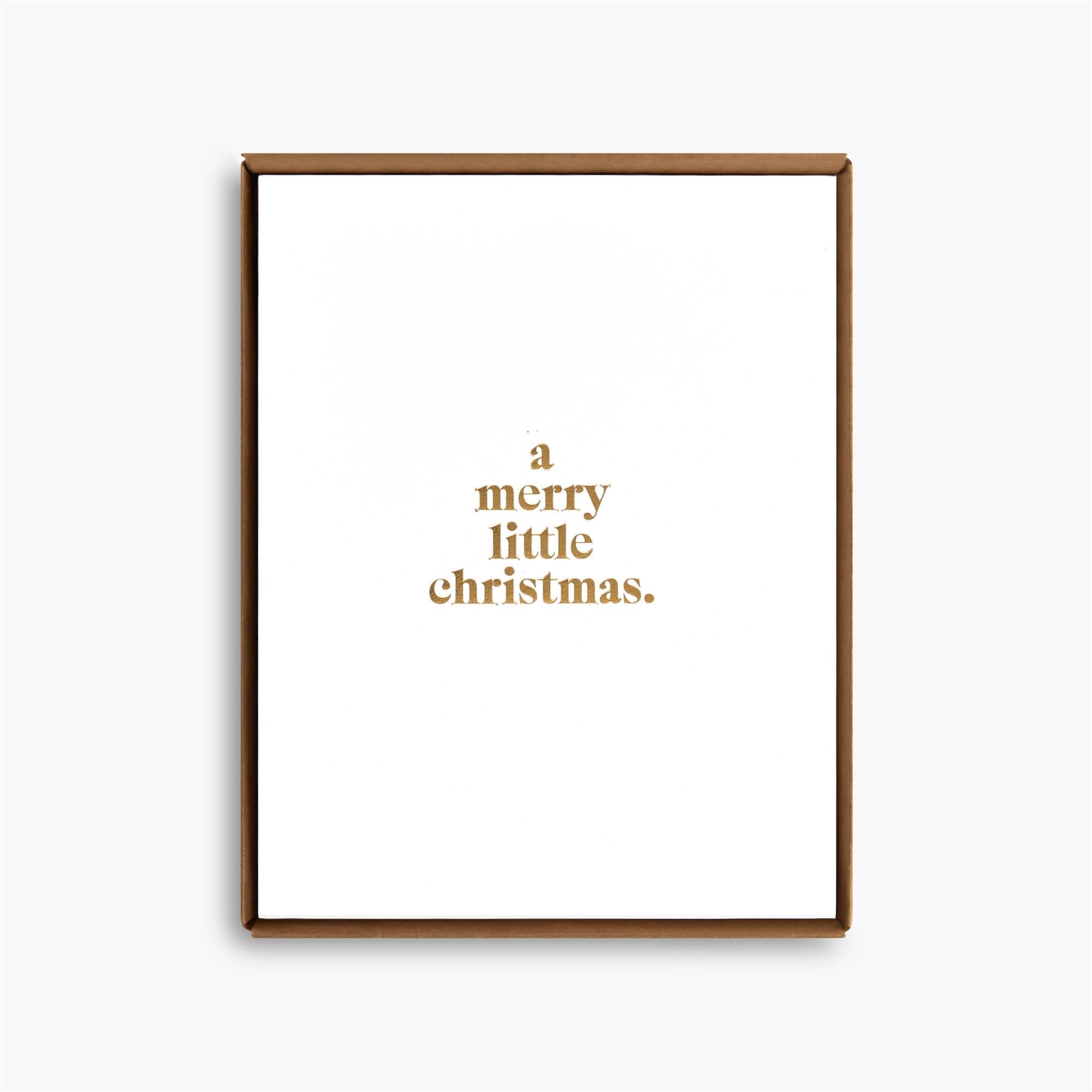 Souvenir Stationery - A Merry Little Christmas - Boxed Cards | Set of 6