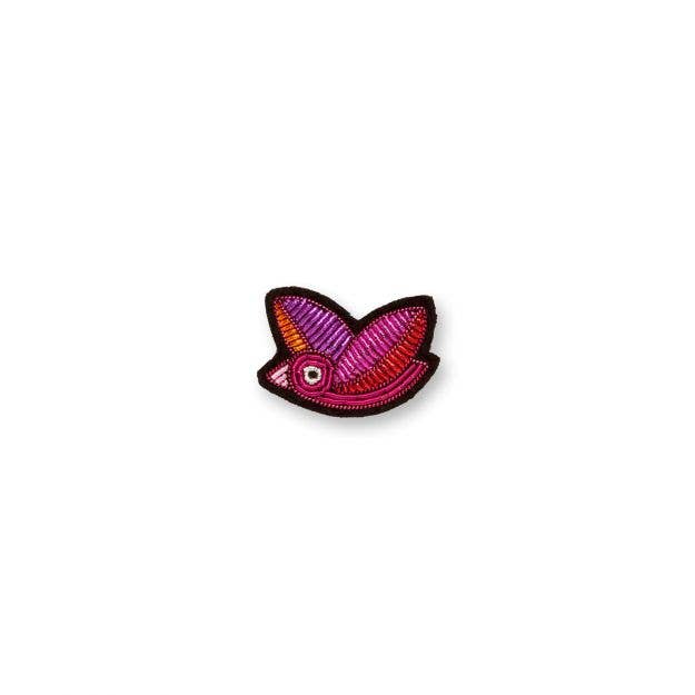 Macon & Lesquoy - Hand embroidered brooch - Piou-Piou