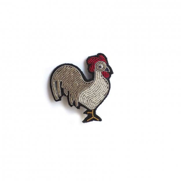 Macon & Lesquoy - Brooch - Golden Rooster