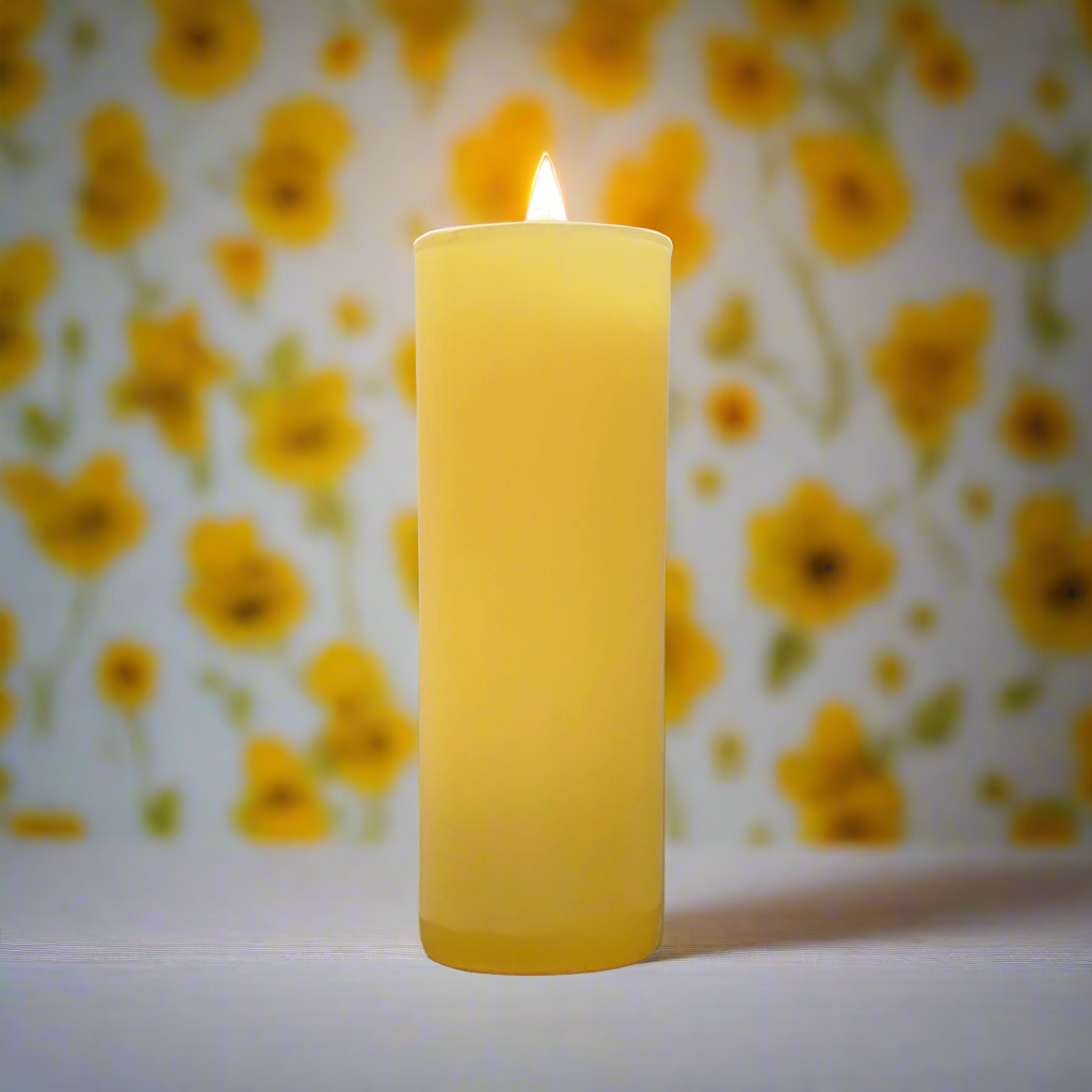 Mixture Home - PRE-WRAPPED 2oz Yellow Votive: No. 79 Lemon Basil
