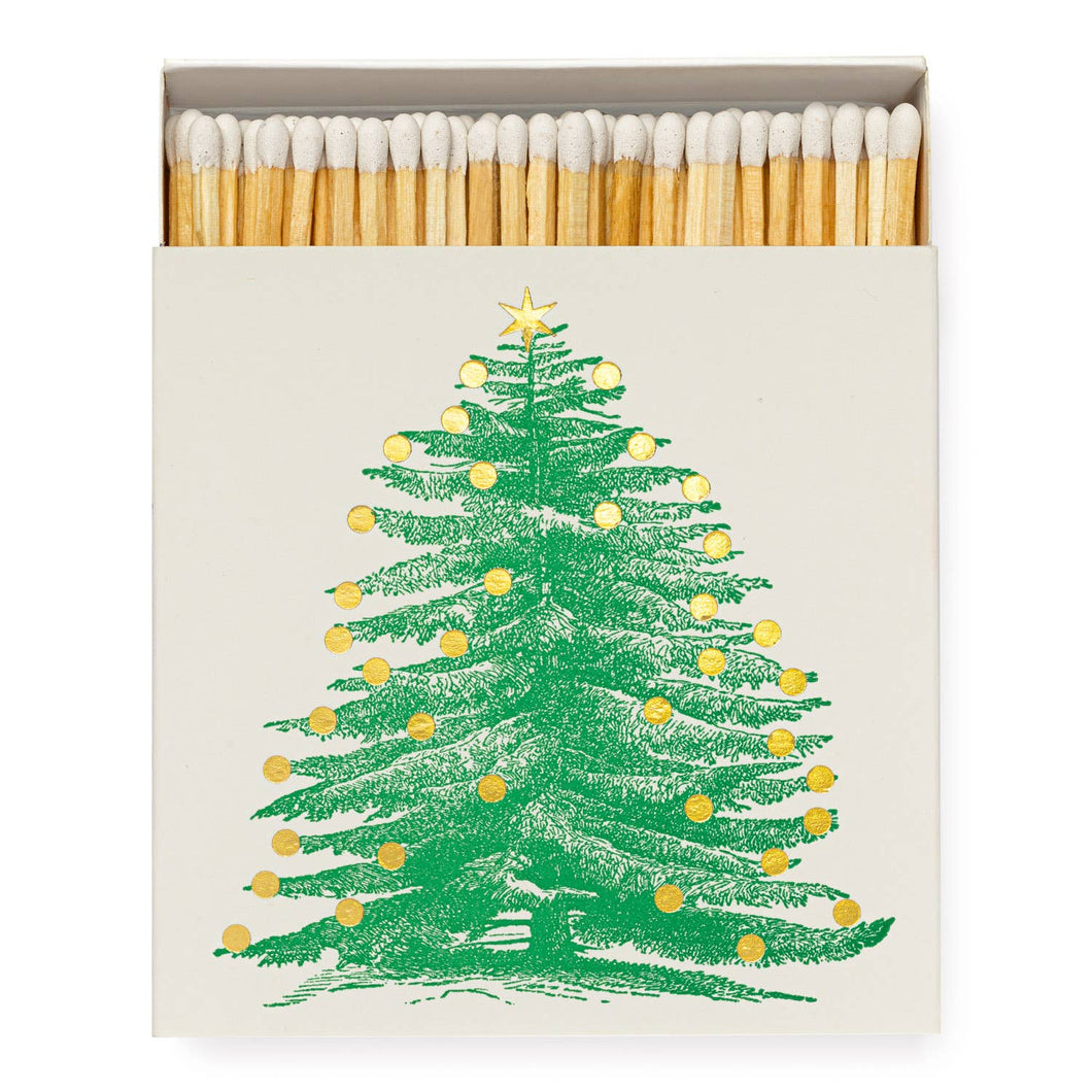 Archivist Gallery -  Christmas Tree | Square - Christmas Safety Matches🎄
