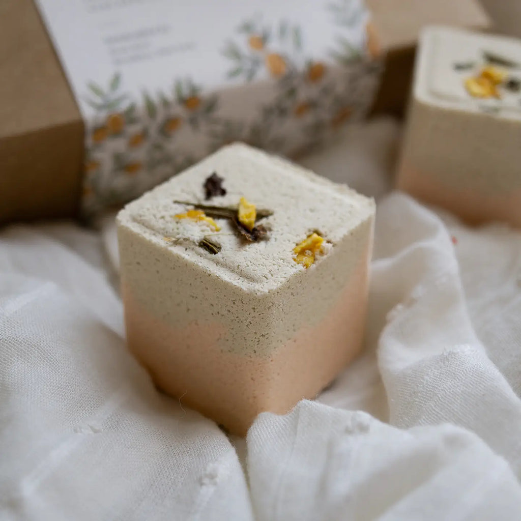 Even Keel Essential Oil Shower Steamers/Bath Fizzy Set - Citron