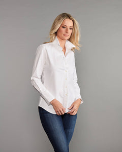 Claridge + King - The Great White Shirt, No.1 in White Oxford: L