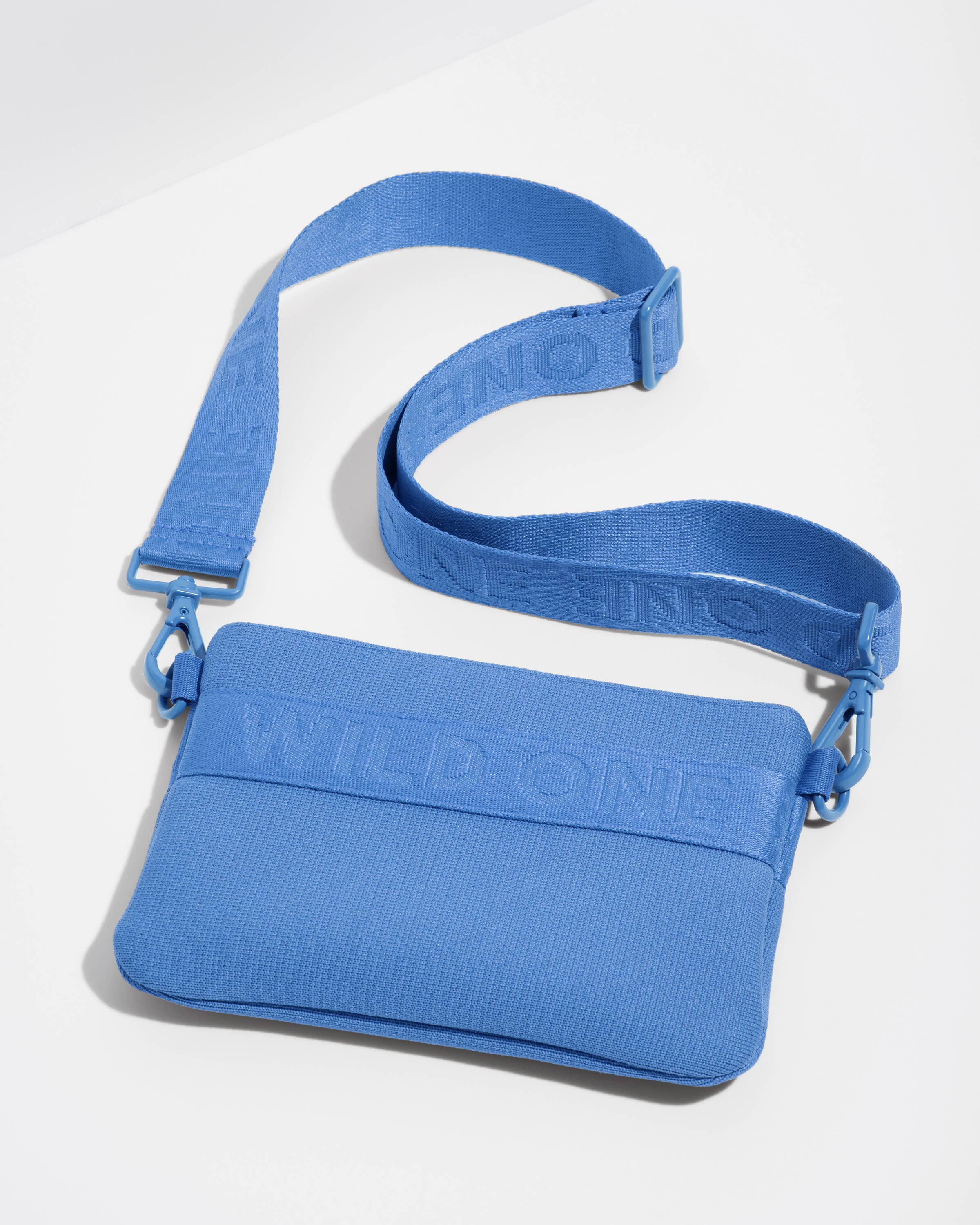 Wild One - Recycled Knit Eco Cross Body Treat Pouch: Spruce