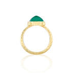 Capucine De Wulf Mystic Eye Gem Ring - Green Onyx