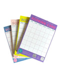 Peace Love Mahjong - Mahjong Scoring Notepad | Light Purple
