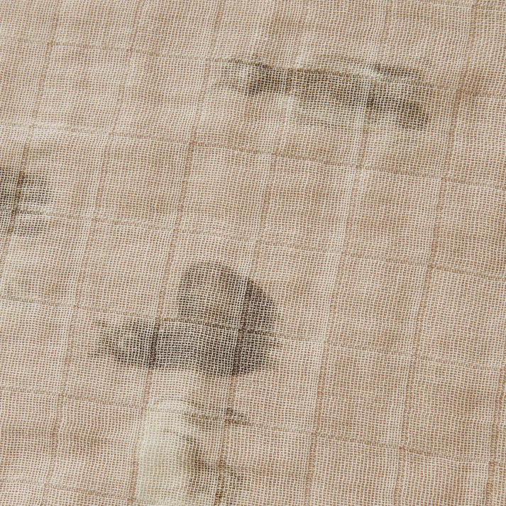 Milkbarn Organic Cotton Two-Piece Burp Cloth Set | Alpaca