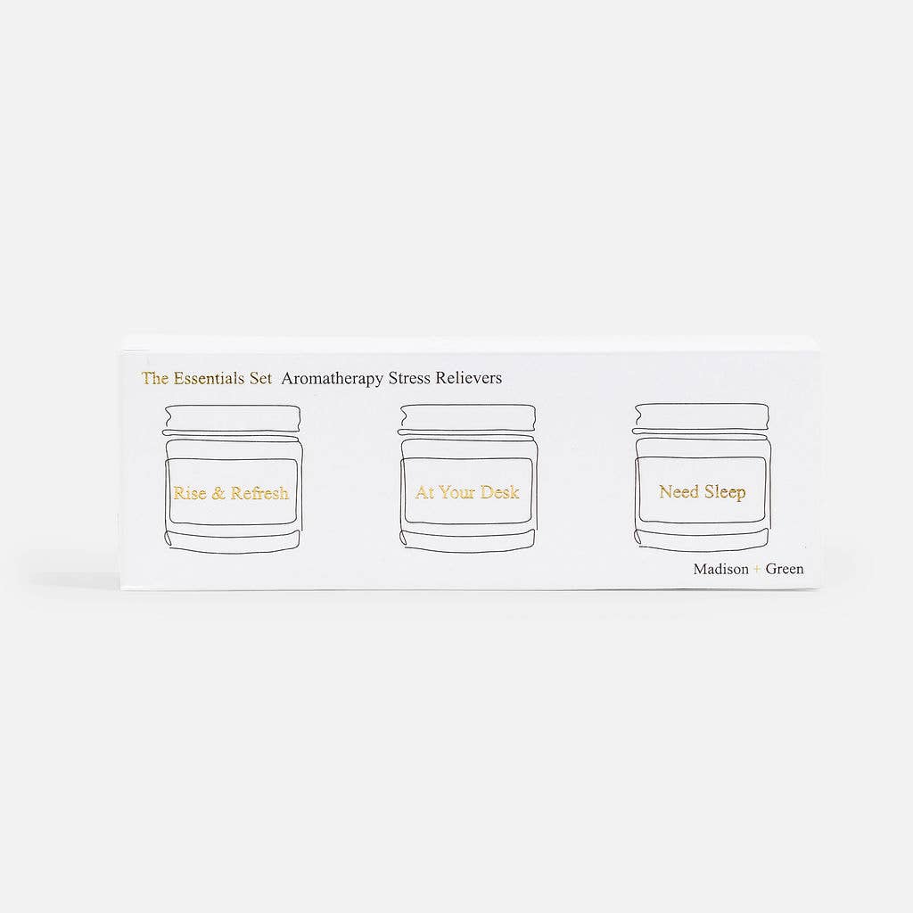 Madison + Green: The Essentials Aromatherapy Inhalers