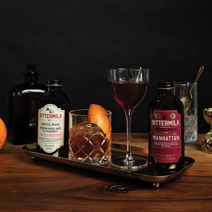 Bittermilk Bottling Co. Bourbon Barrel Aged Manhattan Cocktail Mixer