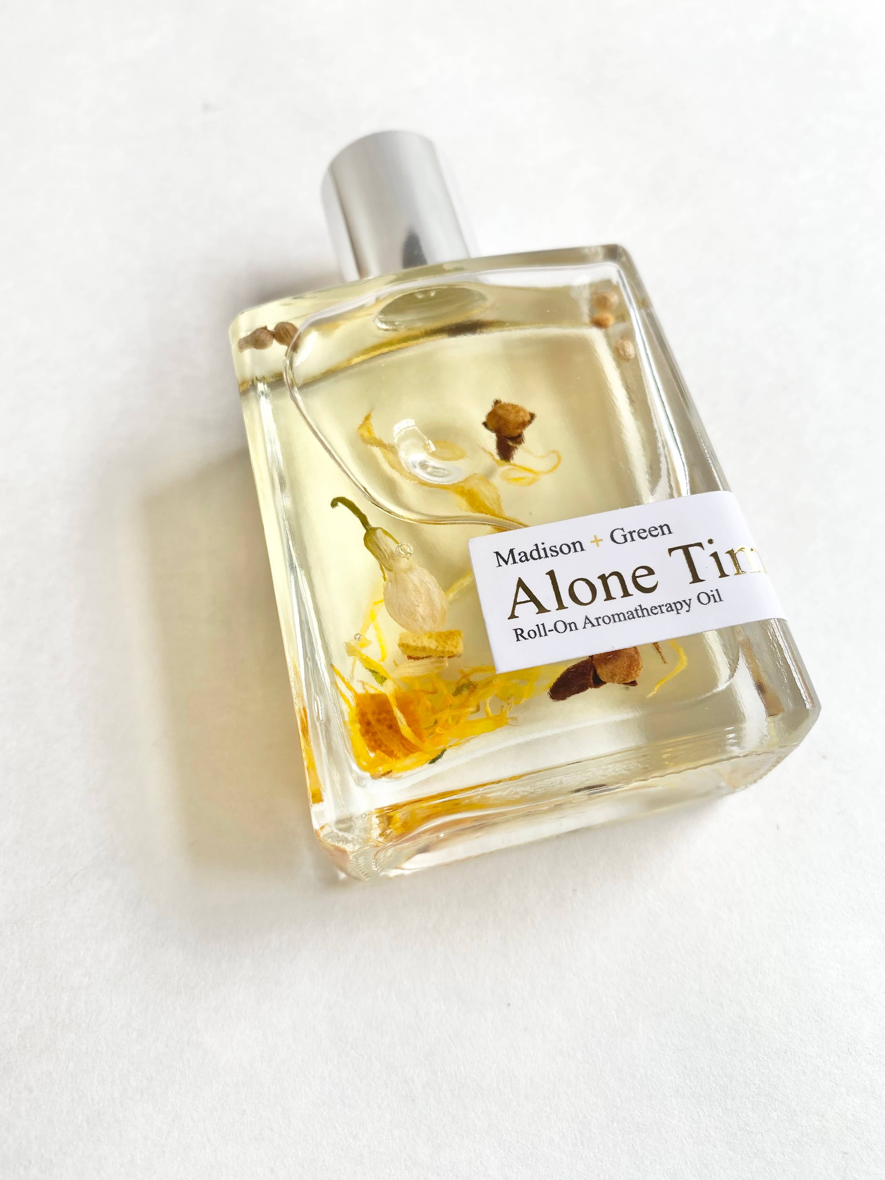 Madison + Green - "Alone Time" - Aromatherapy Body Oil: Mini Traveler *