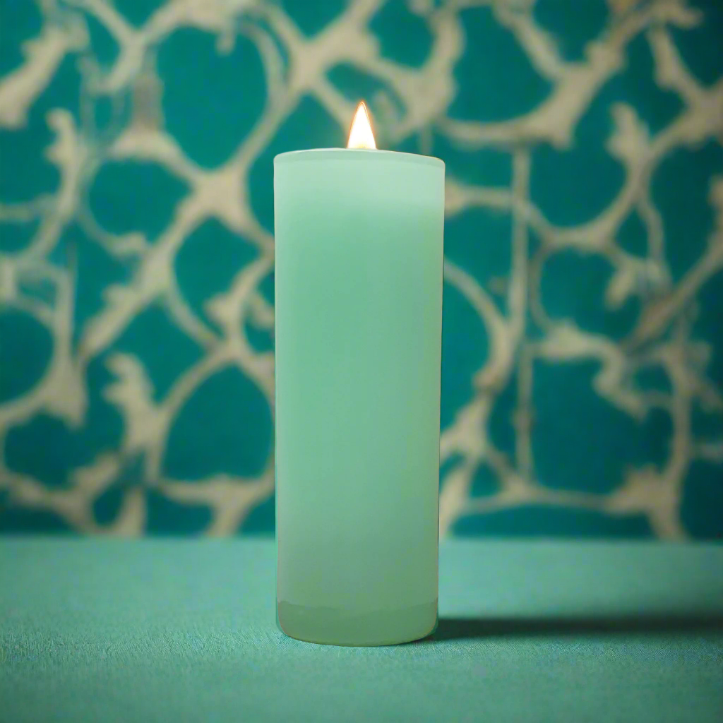 Mixture Home - PRE-WRAPPED 2oz Seafoam Votive: No. 05 Salt & Sage