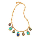 Capucine De Wulf Scarab Family Necklace
