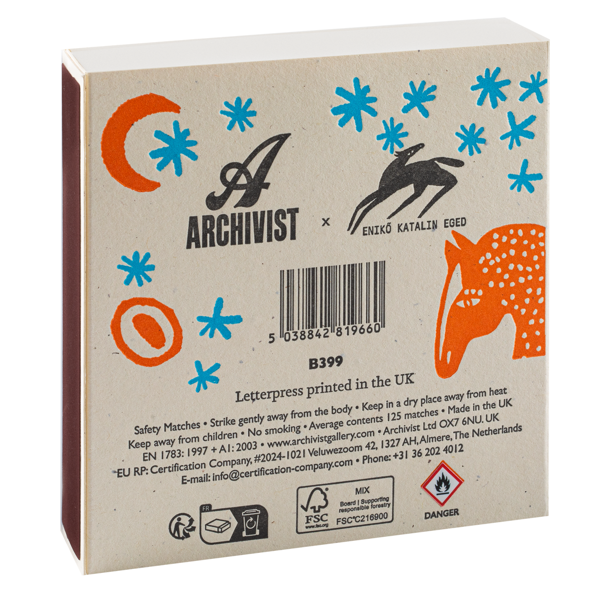 Archivist Keepsake Matchbox - Heart Horse