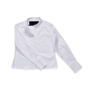 Claridge + King - The Crop in Crisp White: L