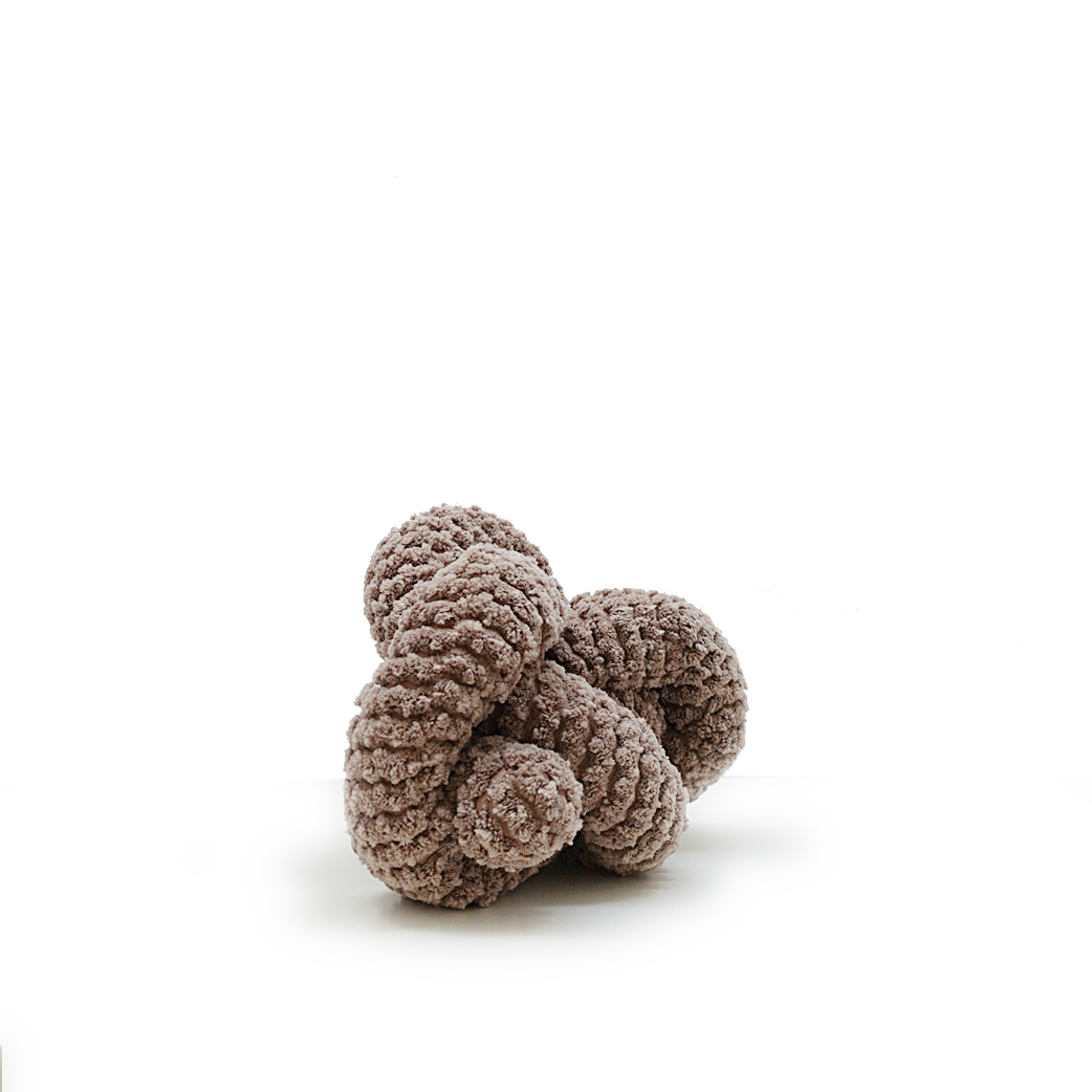 Lambwolf Collective - NOU | with Crinkle Clusters // Enrichment Dog Toy - Taupe