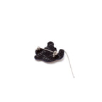 Macon & Lesquoy - Hand embroidered brooch - Teapot