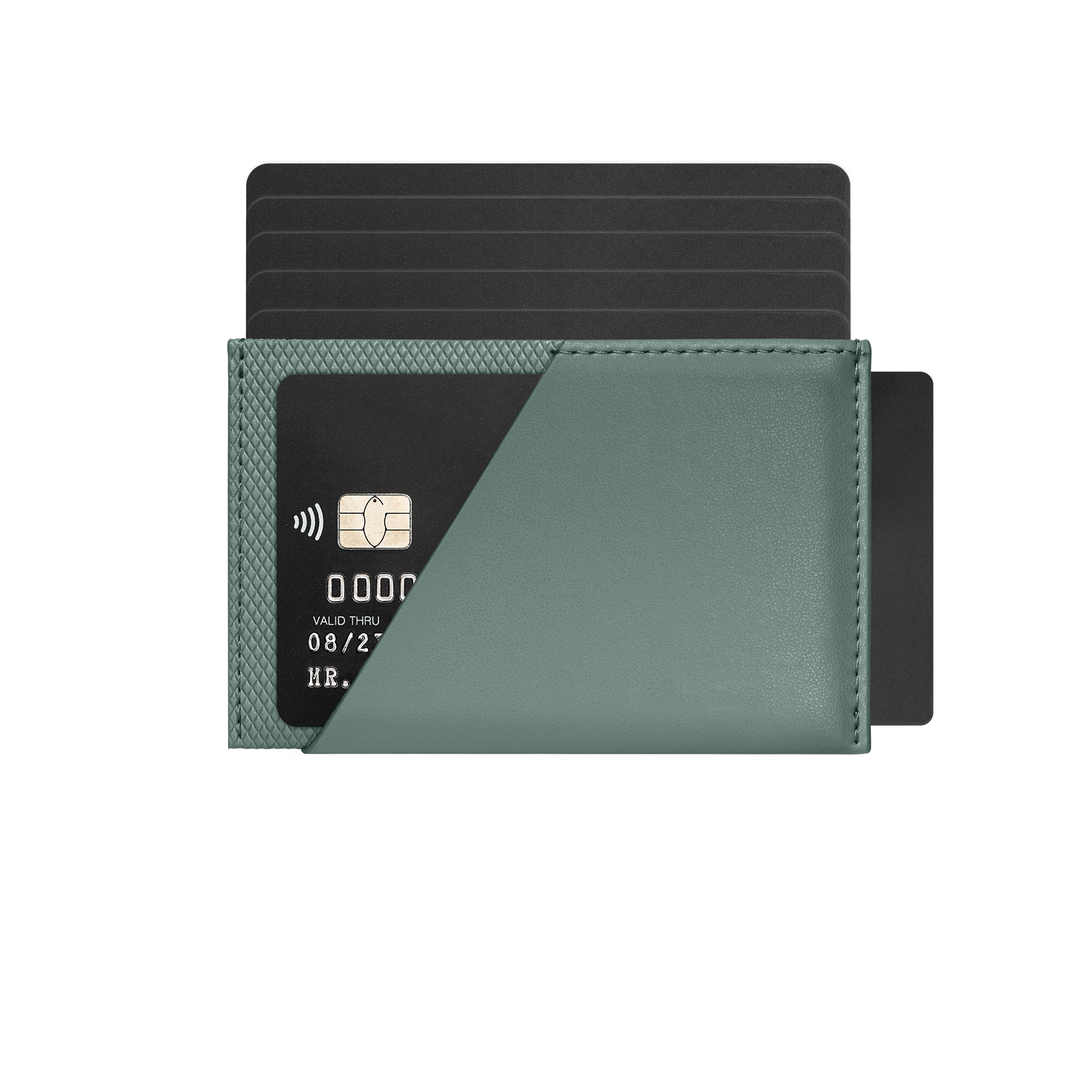 Native Union Paris - (Re)Classic Card Holder: Slate Green