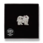 Macon & Lesquoy - Brooch - Polar Bear