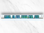 Peace Love Mahjong - Mahjong Racks + Pushers (Set of 4) | French Blue