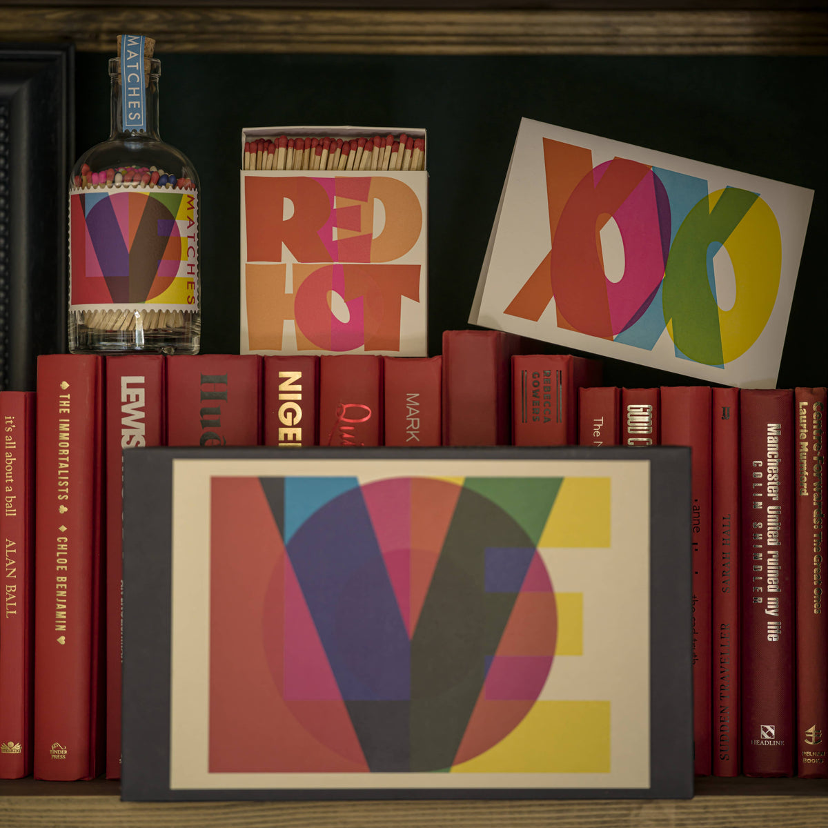 Archivist Keepsake Matchbox - Love by Pressink | Giant Safety Matches