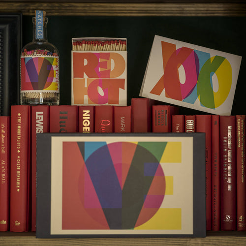 Archivist Keepsake Matchbox - Love by Pressink | Giant Safety Matches