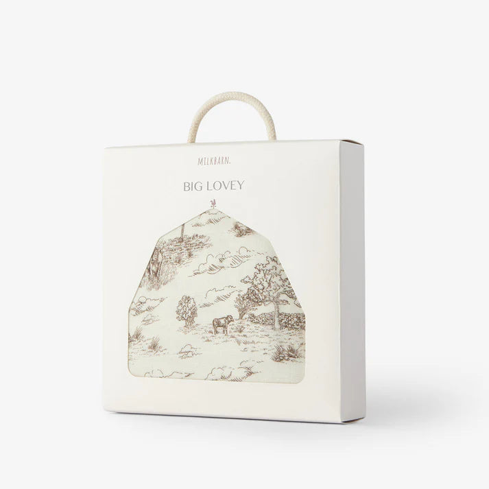 Milkbarn Bamboo Big Lovey | Country Toile