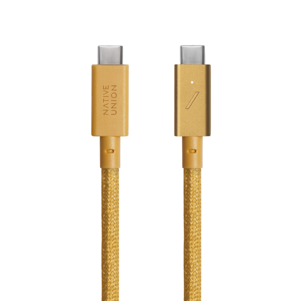 Native Union Paris - Belt Cable Pro 240W (USB-C to USB-C): Slate Green