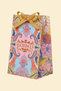 Load image into Gallery viewer, Powder UK Folk Art Deer Velvet Mini Pouch - Slate
