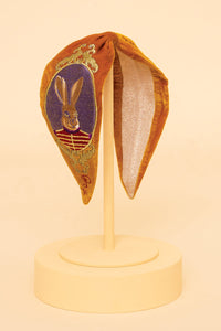 Powder UK Velvet Embroidered Headband - Regal Hare