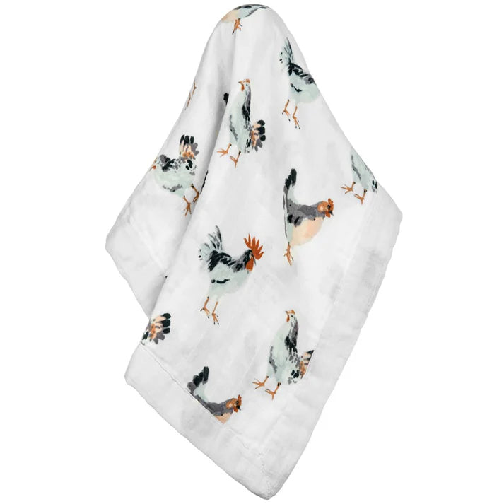 Milkbarn Bamboo Mini Lovey | Chicken